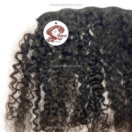 Burmese Curly Clip-In Virgin Hair Extensions