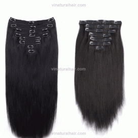 Straight Clip In Hair Extensions