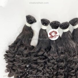 Curly I Tip Hair Extensions