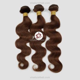 Remy Hair Bundles in Dark Brown Body Wave
