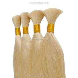 Remy Blonde Human Hair: Bulk Hair for a Perfect Look