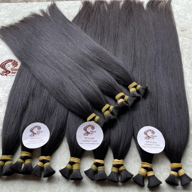 Bulk hair straight