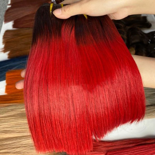 Straight Double Drawn Hair 02f7